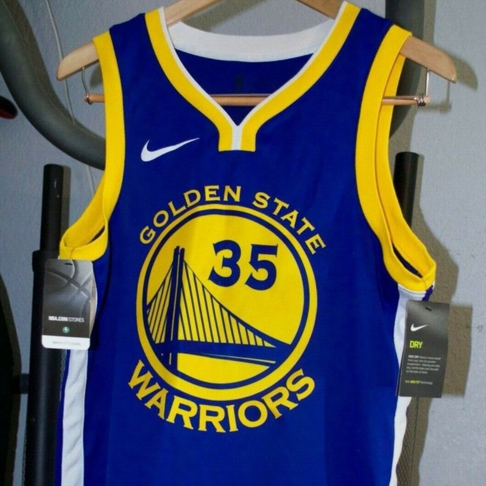 NWT Nike Kevin Durant Golden State Warriors Authentic Jersey Mens $110 M 44